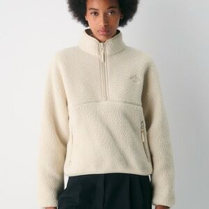 TNA Polartech Cream Fleece Quarter-Zip